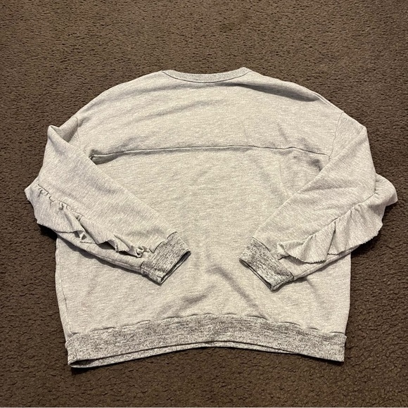 The Great. Ruffle Sweatshirt - Picture 6 of 7